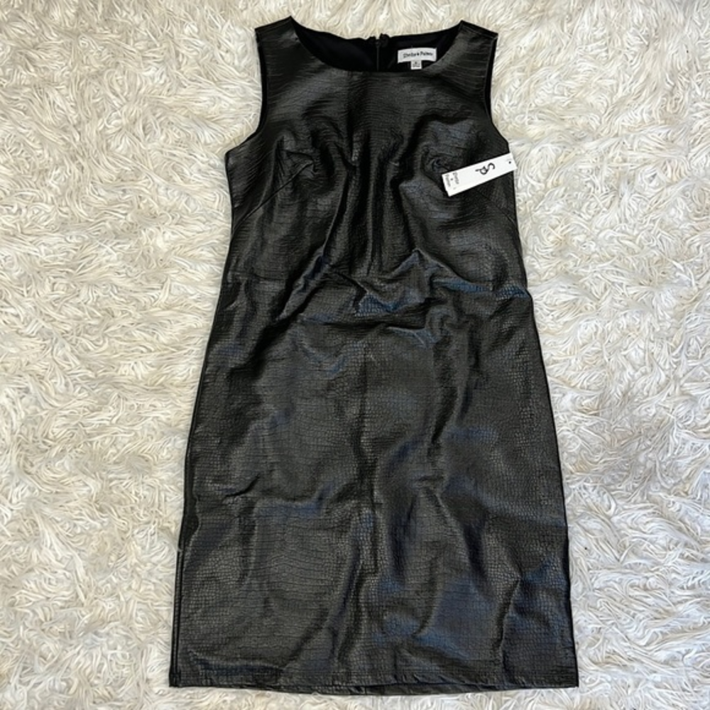 Shelby & Palmer‎ Faux Leather Women Dress
